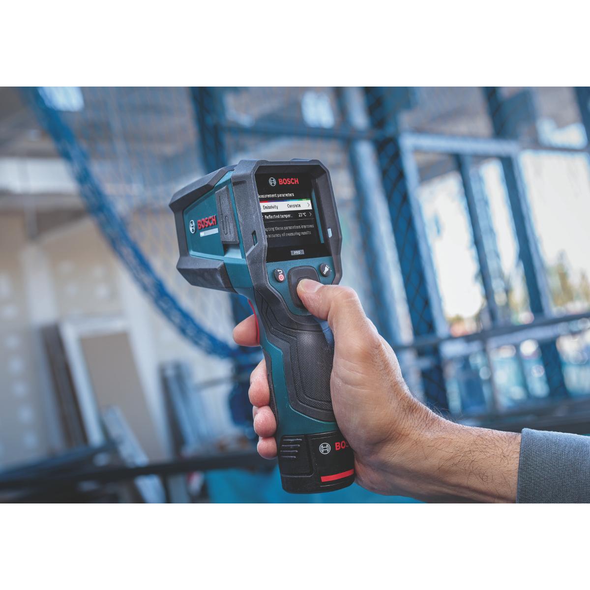 Bosch Thermodetektor GIS12V-800-16, 1 x Akku GBA 12V 2.0Ah in L-BOXX