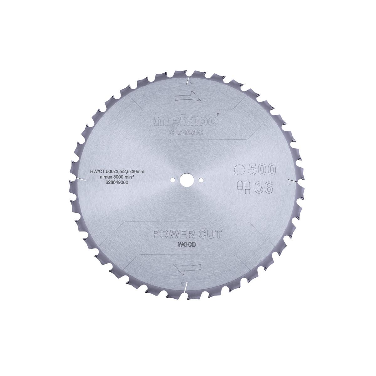 Metabo Sägeblatt power cut wood - classic TZ 15° / - Karton