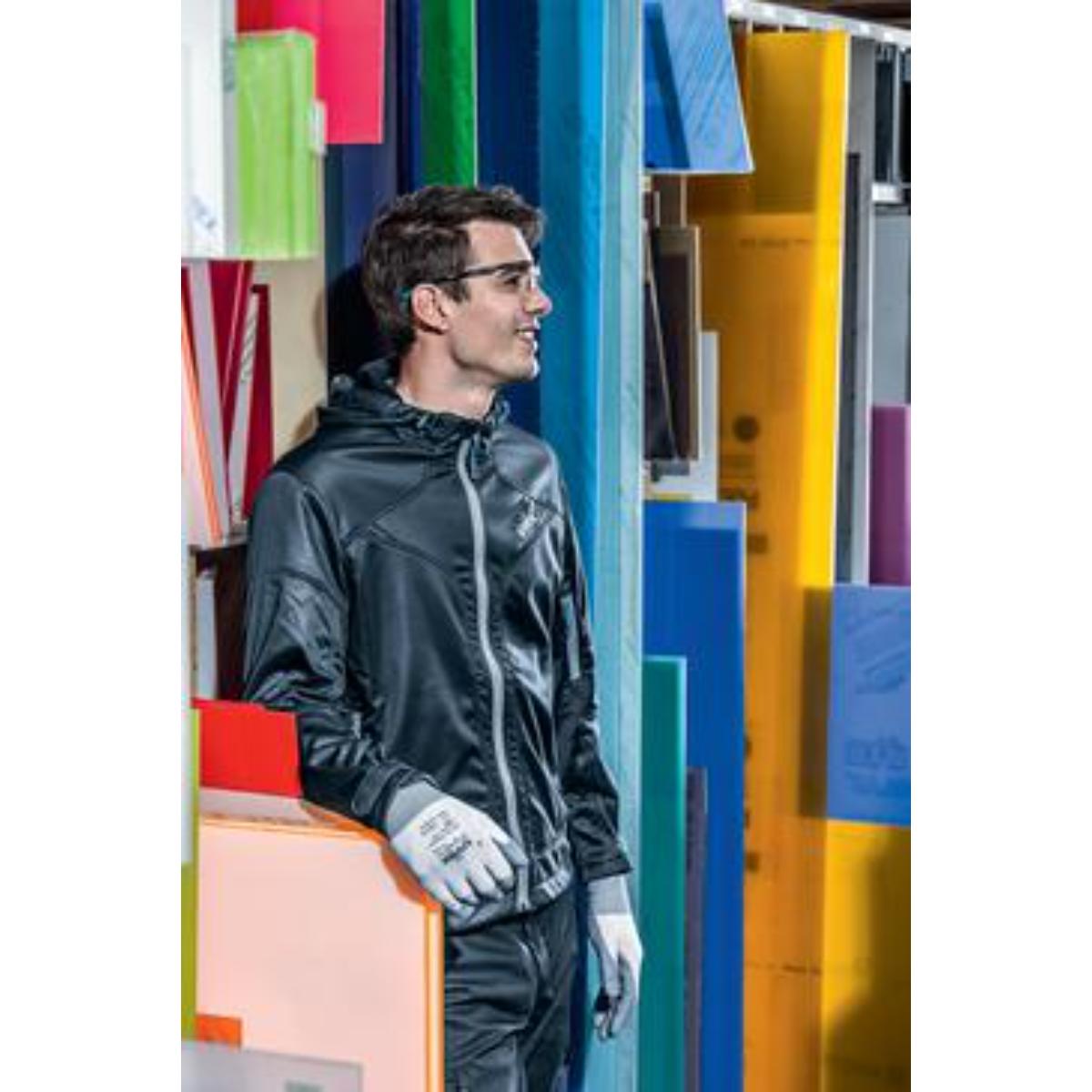 uvex Bügelbrille sportstyle schwarz, blau, petrol in Retailverpackung