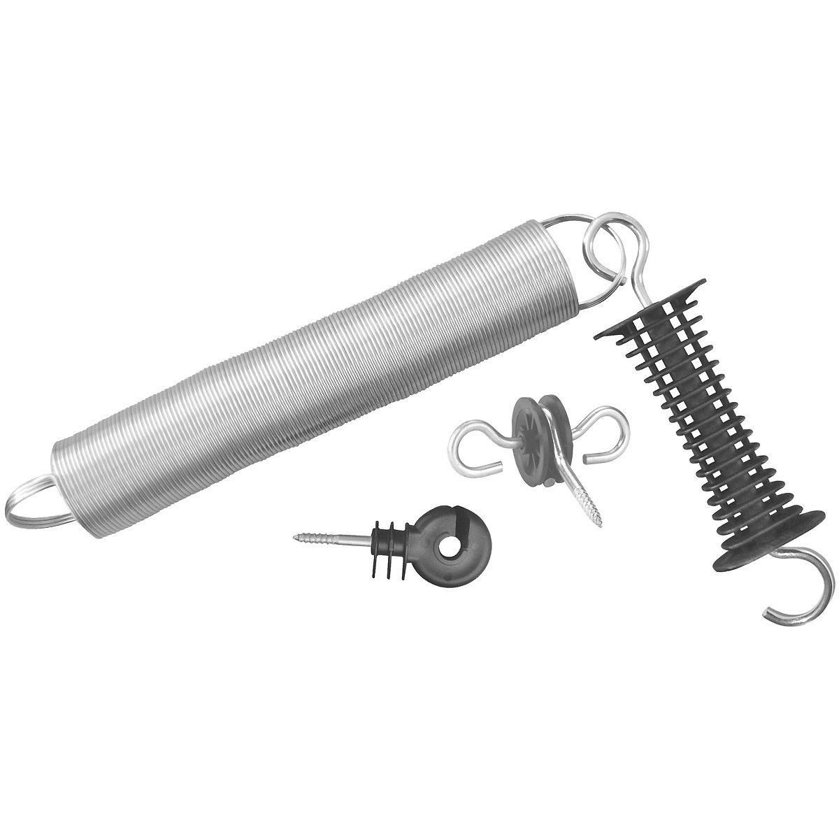 Kerbl Torgriff-Set komplett inkl. Ring- und Torgriffisolator