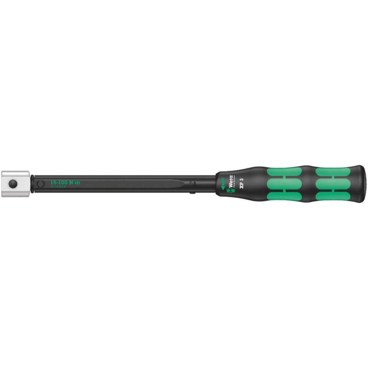 Wera Click-Torque XP 3  einstellbarer Drehmomentschlüssel für Einsteckwerkzeuge, 15-100 Nm, 15 Nm