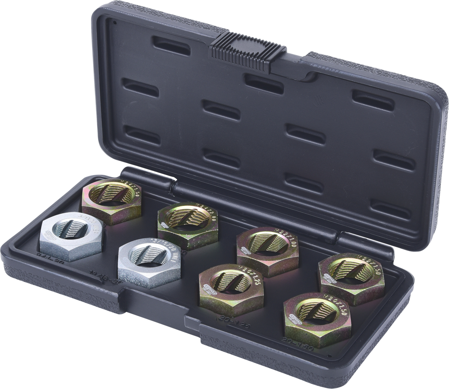 KS Tools Antriebswellen-Gewindereparatur-Satz, 8-tlg