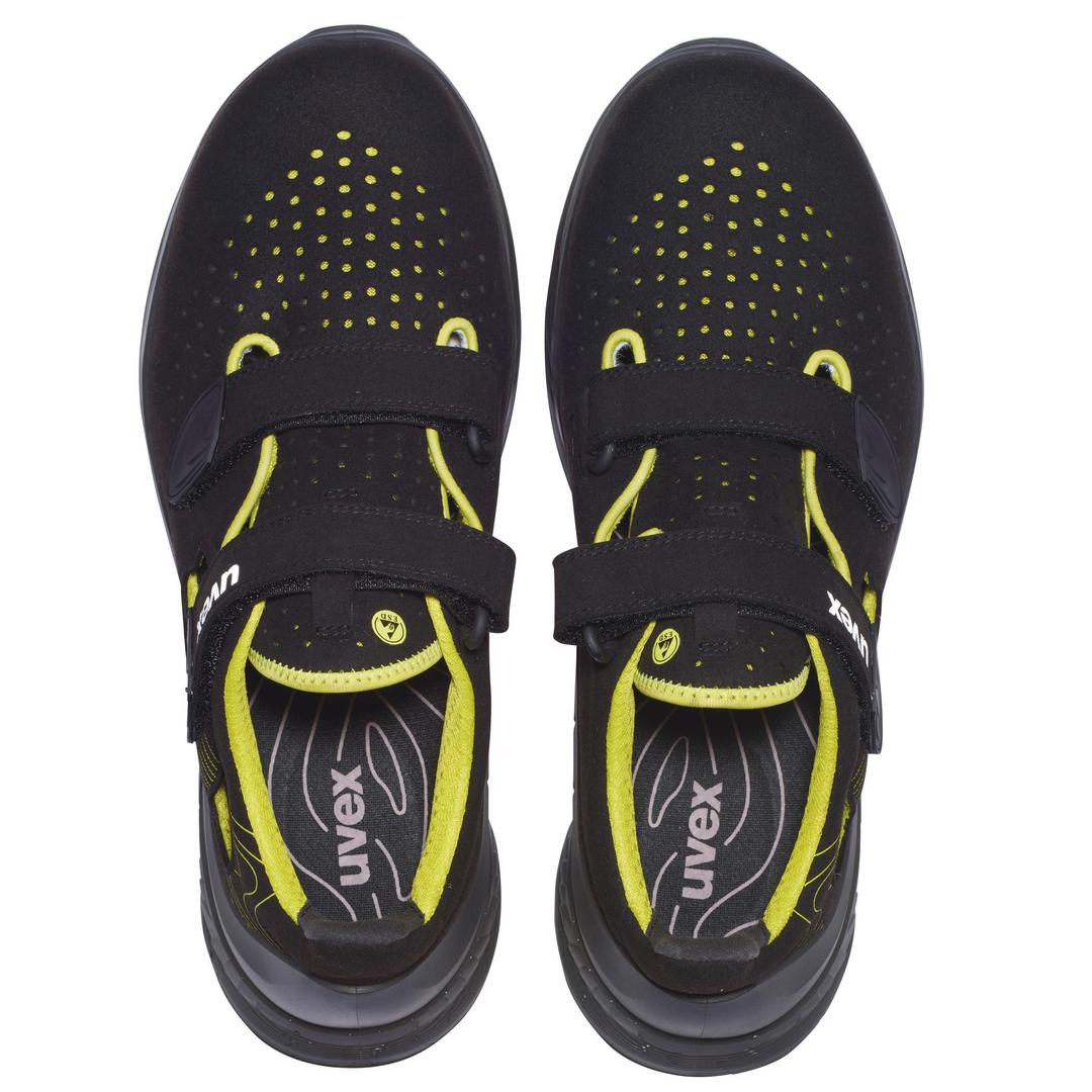 uvex 1 G2 Sicherheitsschuh S1 Sandalen gelocht