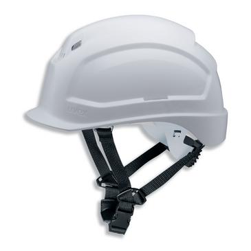 uvex pheos S-KR Schutzhelm mit Lüftung - mit Drehradsystem - gekürztem Schirm 