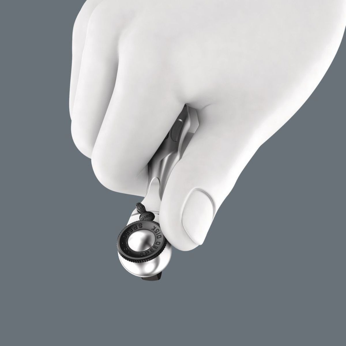 Wera 8008 A Zyklop Mini 3 Knarre mit 1/4"-Antrieb