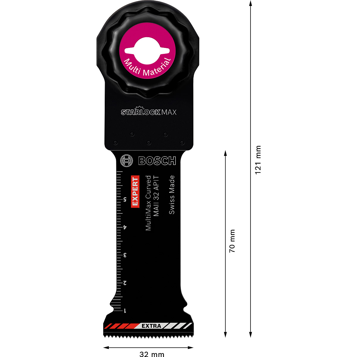 Bosch EXPERT Tauchsägeblatt MultiMat MAII32APIT 1St