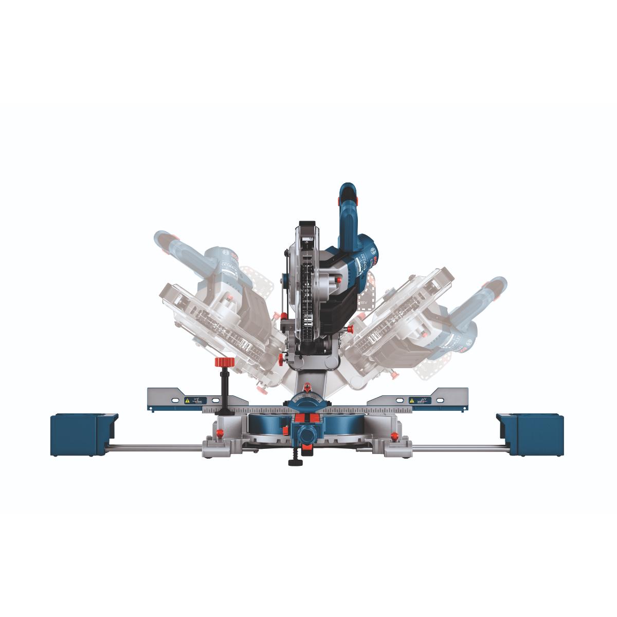 Bosch Akku-Kapp- und Gehrungssäge BITURBO GCM 18V-216 D, 1 x Kreissägeblatt