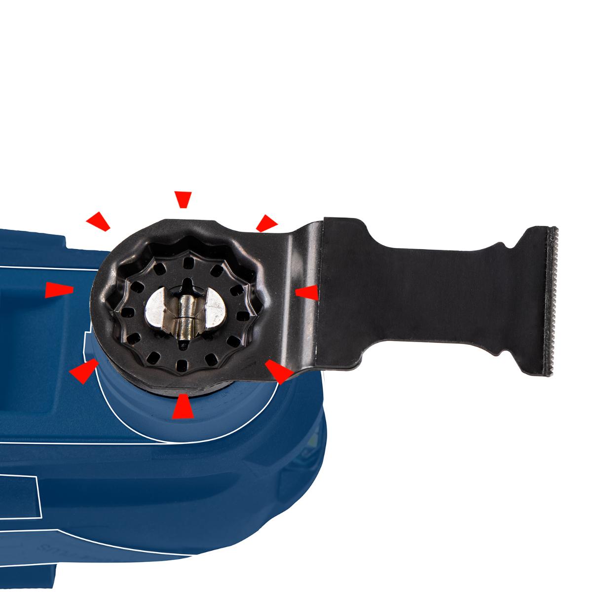 Bosch EXPERT 3 max AVZ 70 RT4 Platte zum Entfernen von Fugen für Multifunktionswerkzeuge, 70 mm, 10 Stück