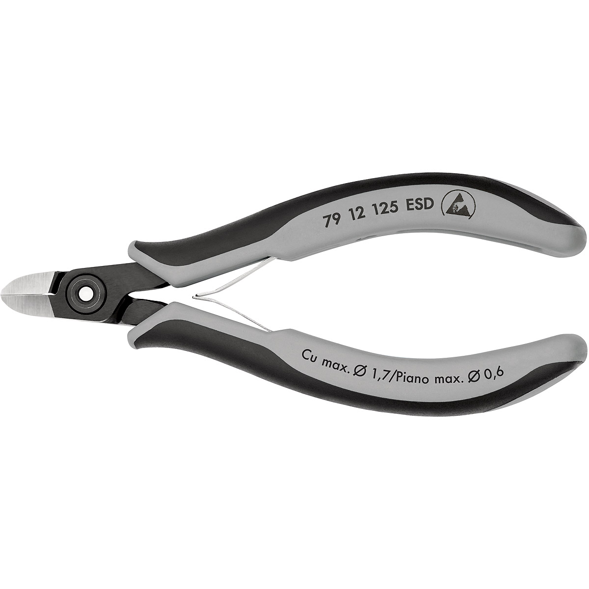 KNIPEX Präzisions-Elektronik-Seitenschneider ESD mit sehr kleiner Facette