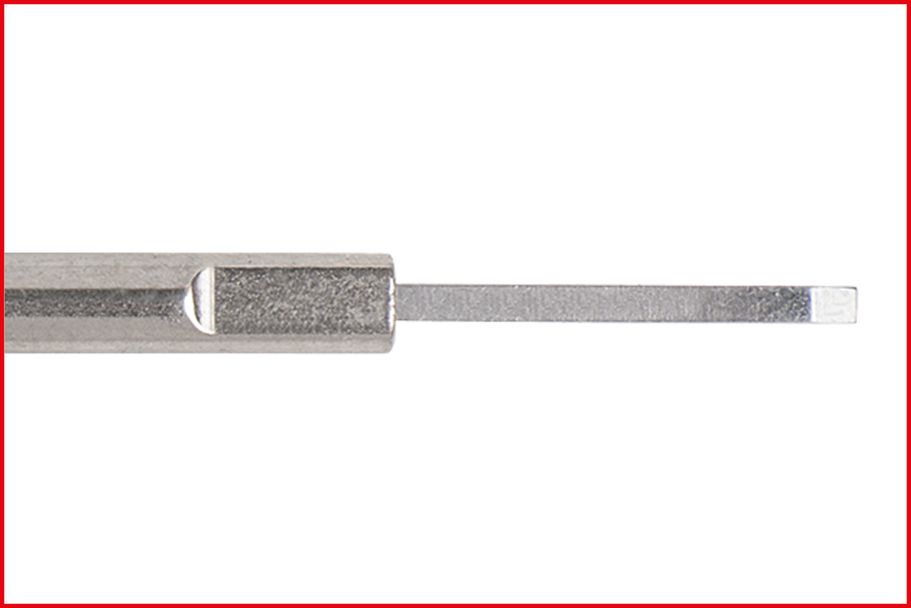KS Tools Entriegelungswerkzeug für Flachstecker/Flachsteckhülsen 