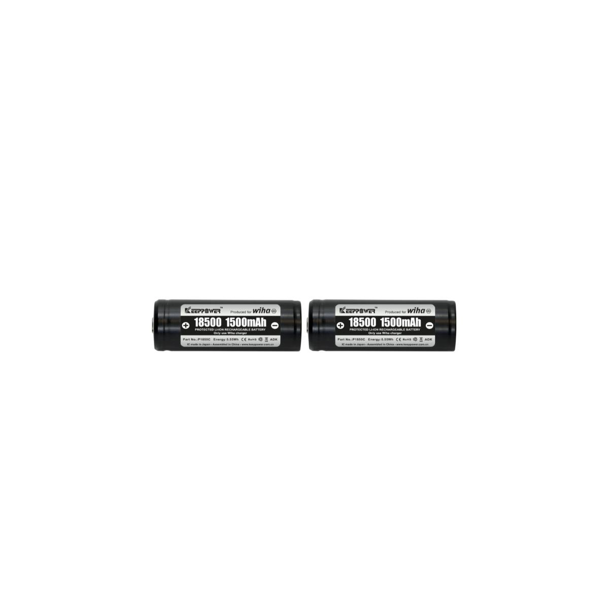 Wiha Akku-Set 18500 Li-Ion 2 Stück in Box