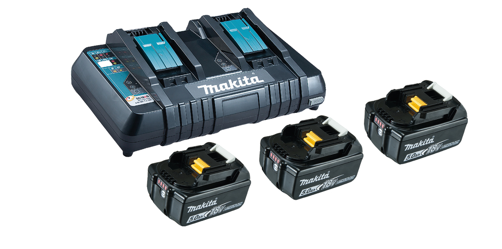 Makita Power Source-Kit Li 18V / 5,0Ah - 198458-6