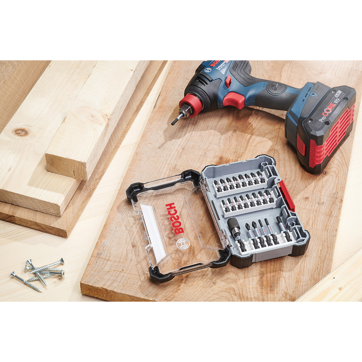 Bosch Doppelklingen Schrauberbit-Set Impact Control