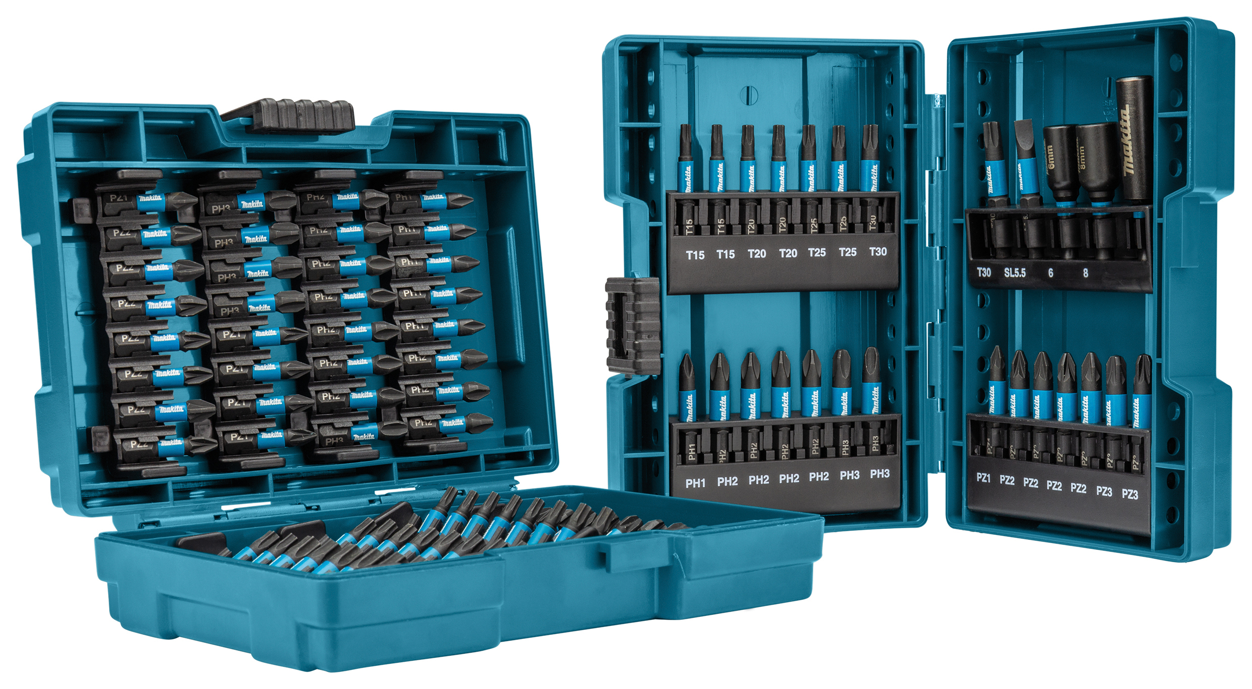 Makita Impact Black-Bit-Set, 90-teilig - 25/50 mm - E-03109