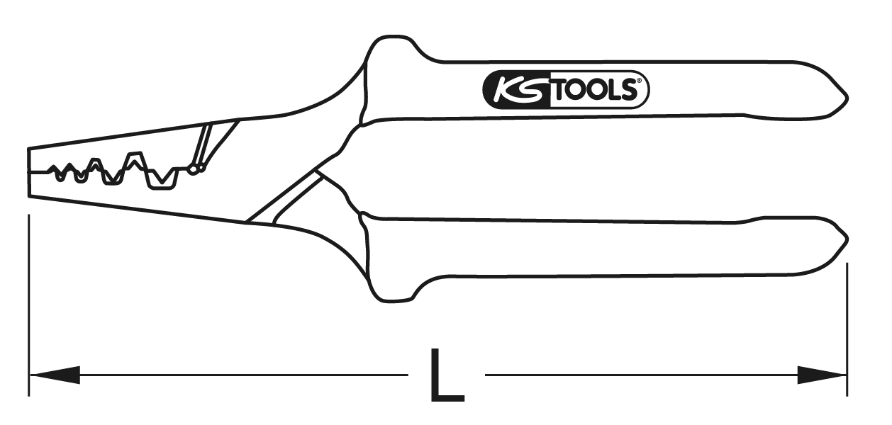 KS Tools Aderendhülsenzange