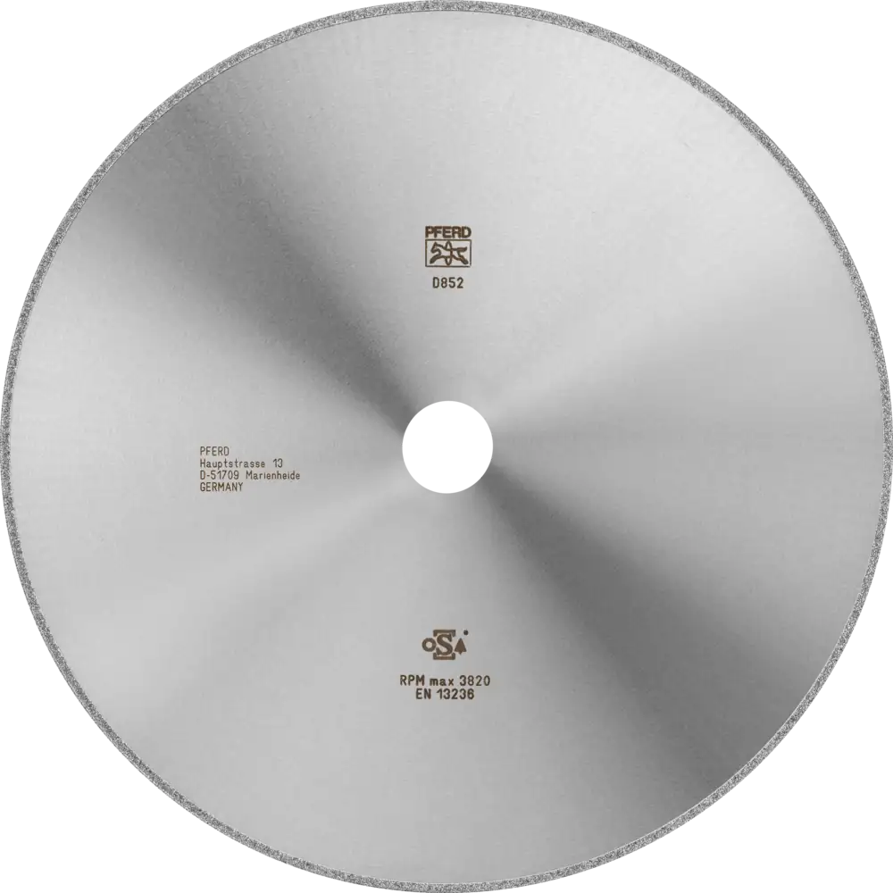 PFERD TOOLS Diamant-Trennscheibe D1A1R für Grau-/Sphäroguss