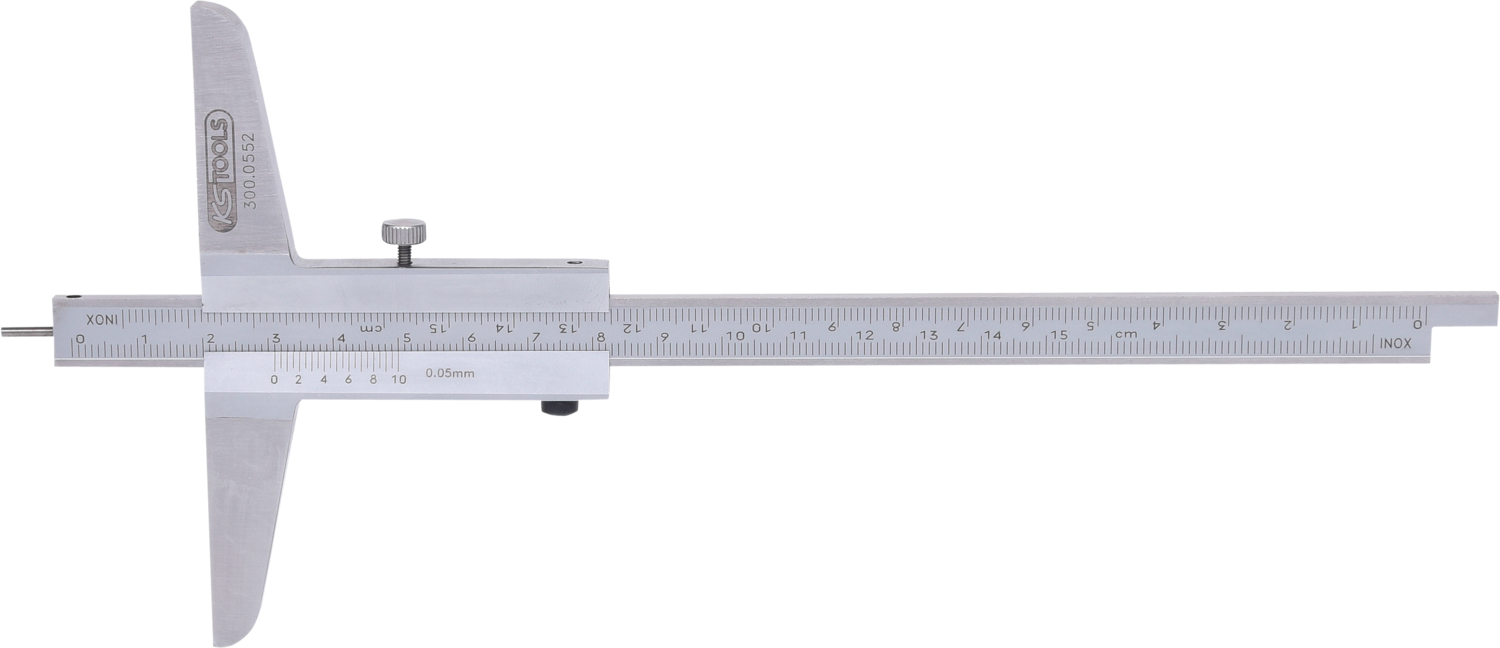 KS Tools Tiefenmessschieber mit Messstift