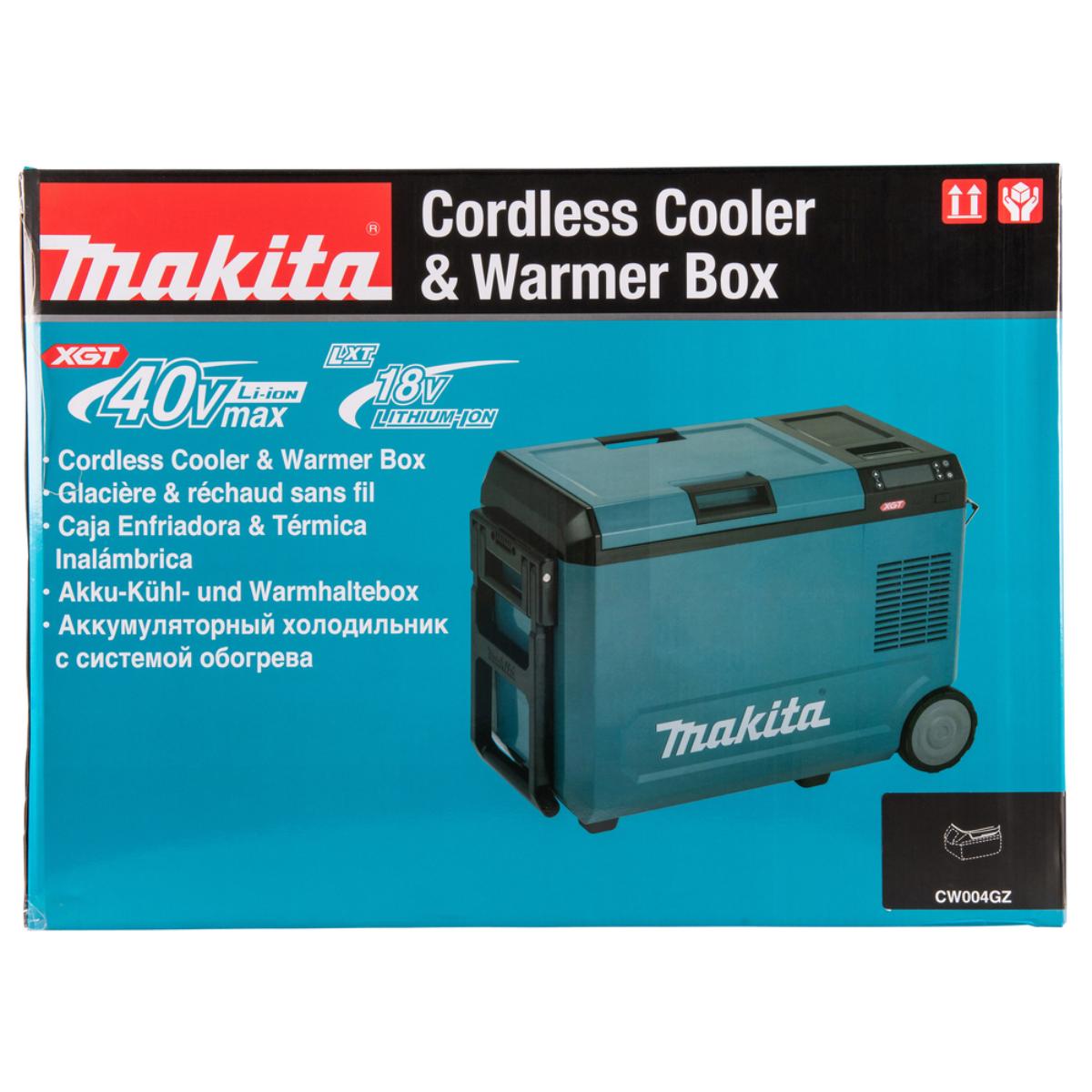 Makita Akku-Kompressor-Kühl- und Wärmebox 40V max. - 18V - 29 l - -18° C bis +60° C - CW004GZ