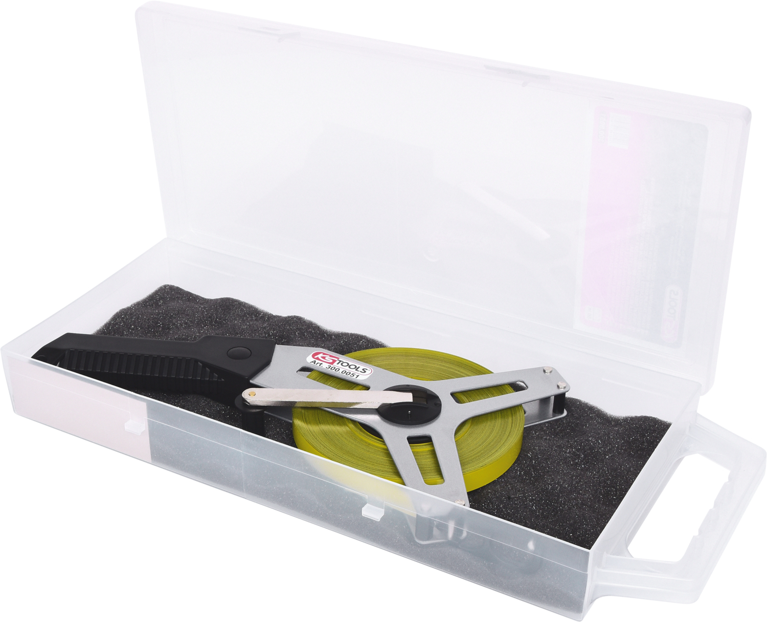 KS Tools Rahmenbandmaß mit gelbem Stahlband