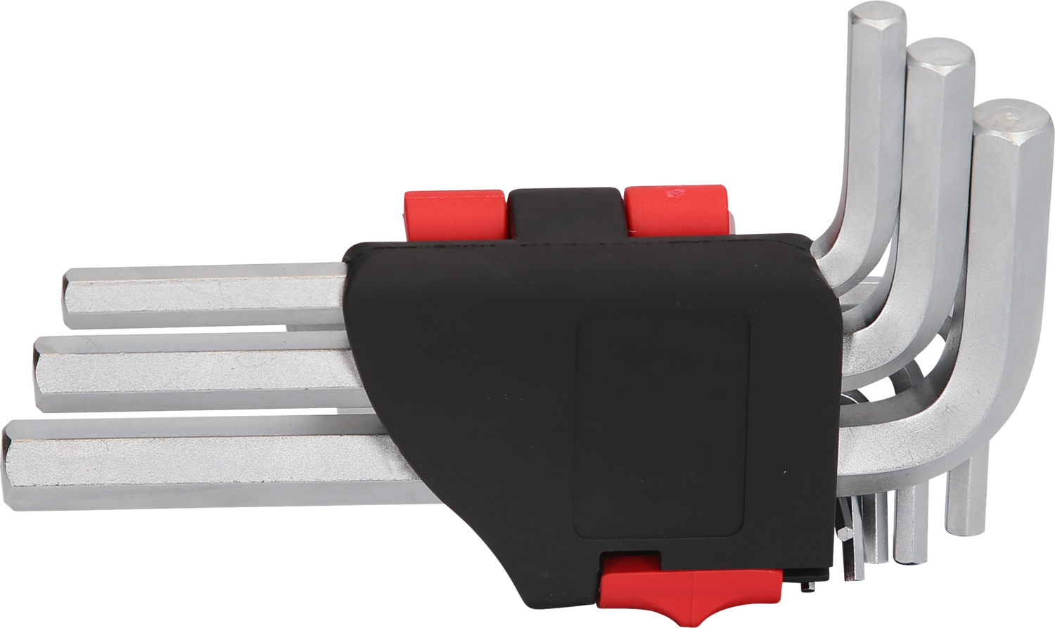 KS Tools Innensechskant-Winkelstiftschlüssel-Satz, im Klapphalter,9-tlg1/16"-3/8"