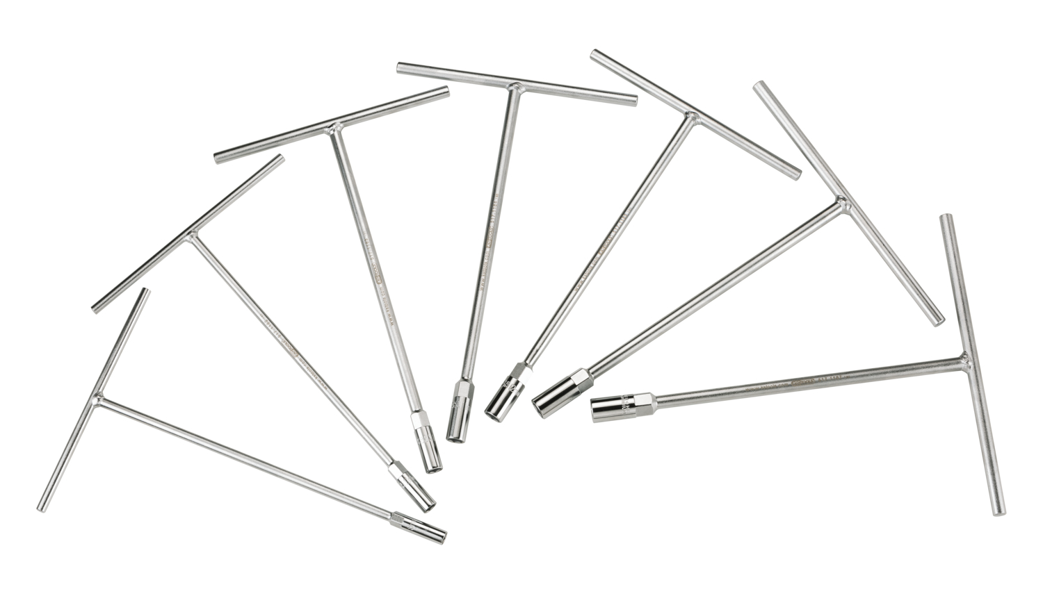 KS Tools T-Griff Steckschlüssel-Satz, 7-tlg, 8-14mm