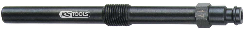 KS Tools Glühkerzen Adapter, M10x1,0 mit Außengewinde, Länge 108 mm
