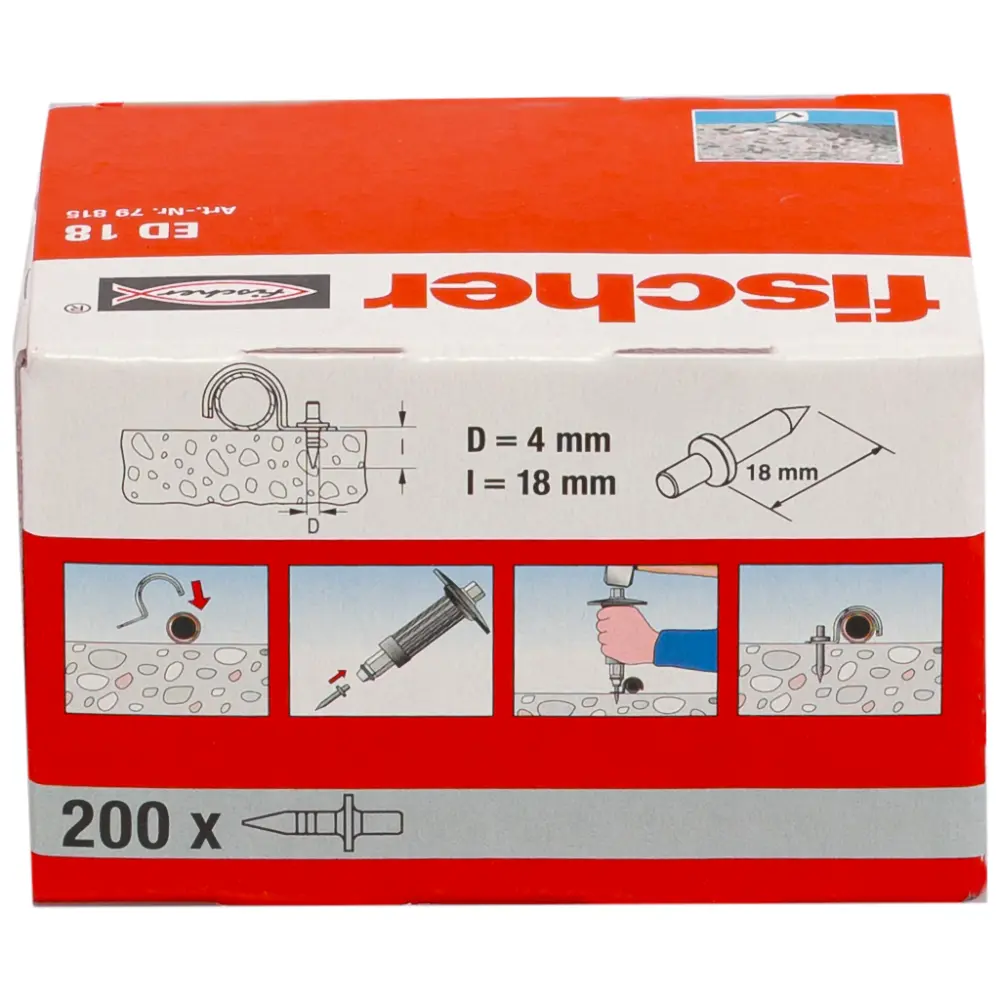 Fischer Einschlagnagel ED 18