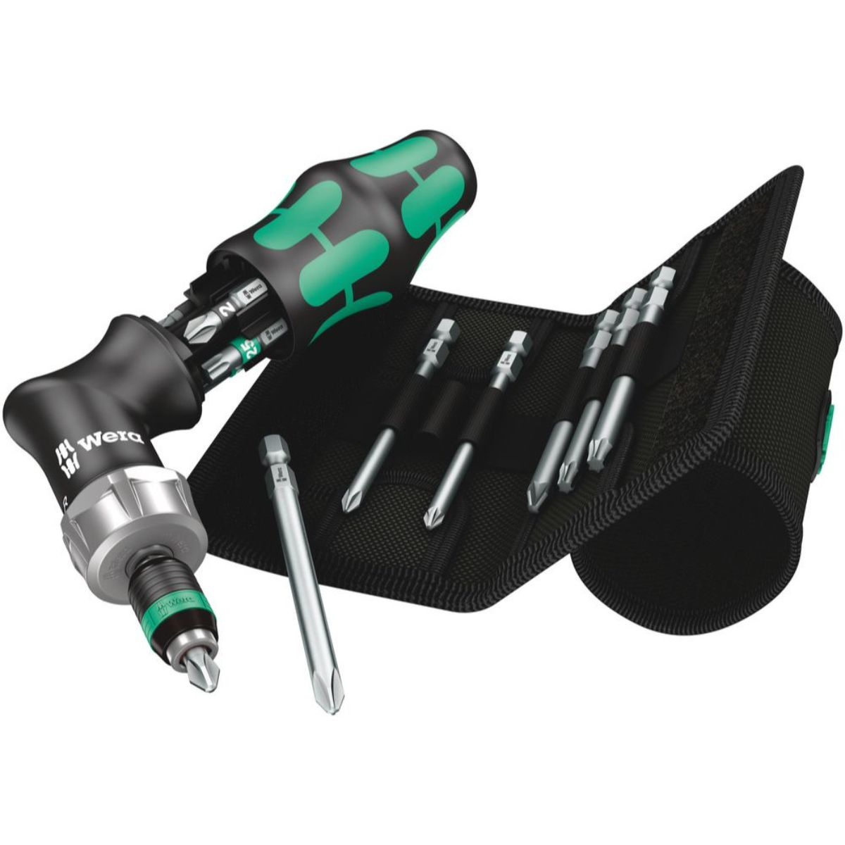 Wera Kraftform Kompakt Pistol RA 4, 13-teilig - Auslauf