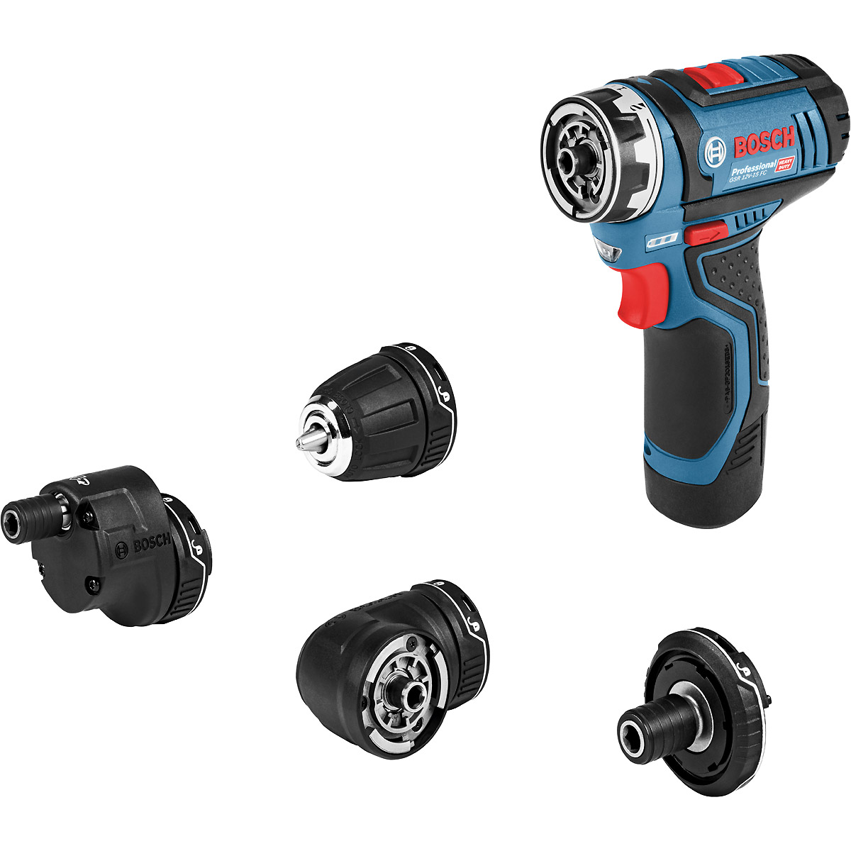 Bosch Akku-Bohrschrauber GSR 12V-15 FC, Solo Version