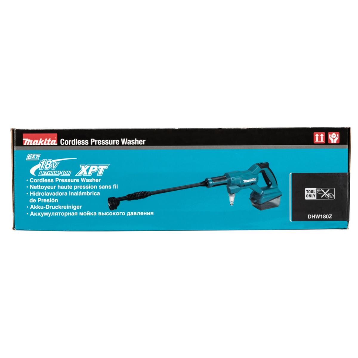 Makita Akku-Druckreiniger LXT 18V - 24 bar - 150 l/h - DHW180Z