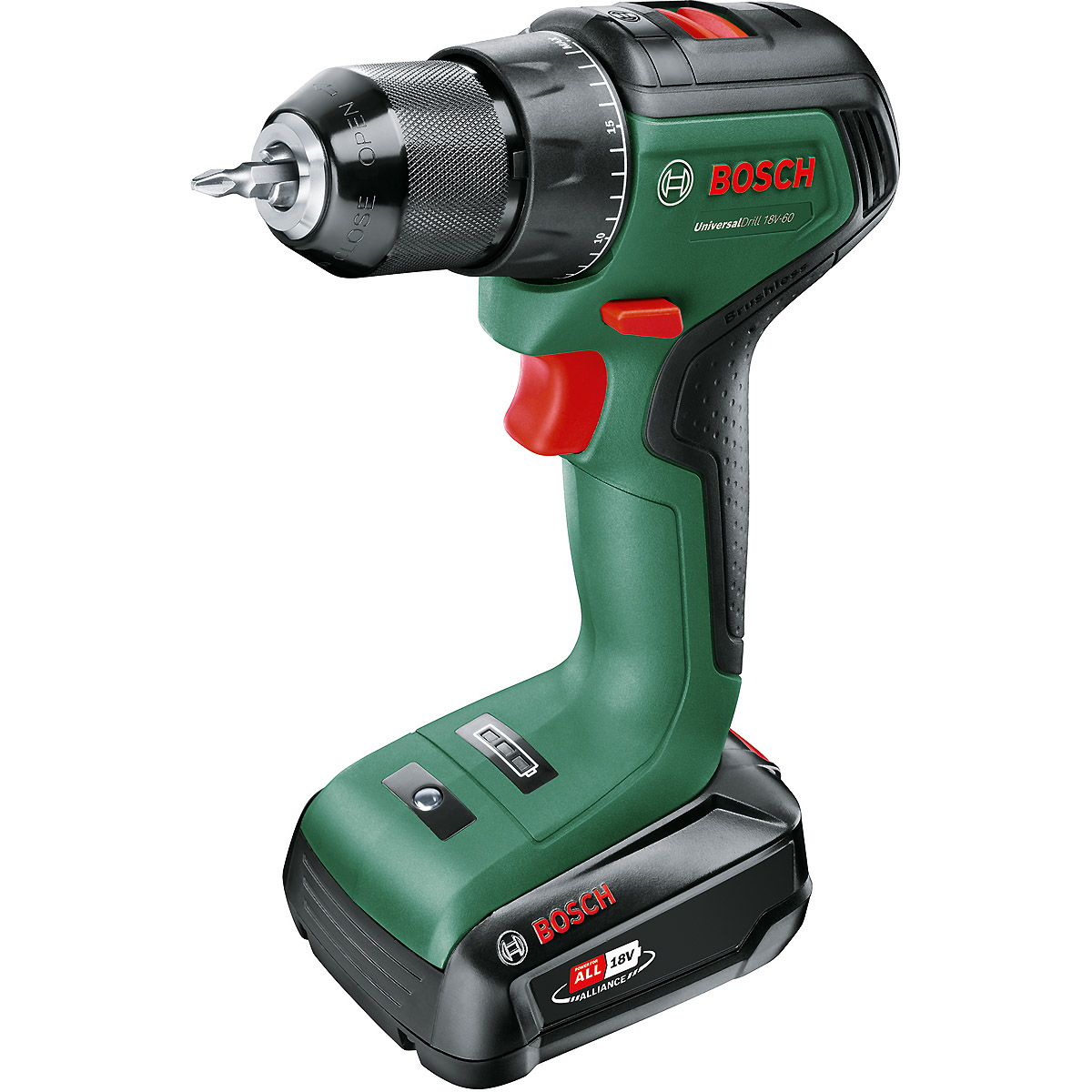Bosch UniversalDrill 18V-60 (2x 2,0Ah)