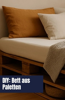 DIY Palettenbett