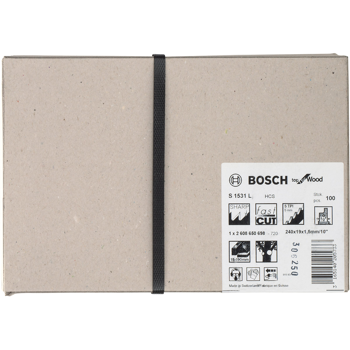 Bosch Säbelsägeblatt S 1531 L, Top for Wood