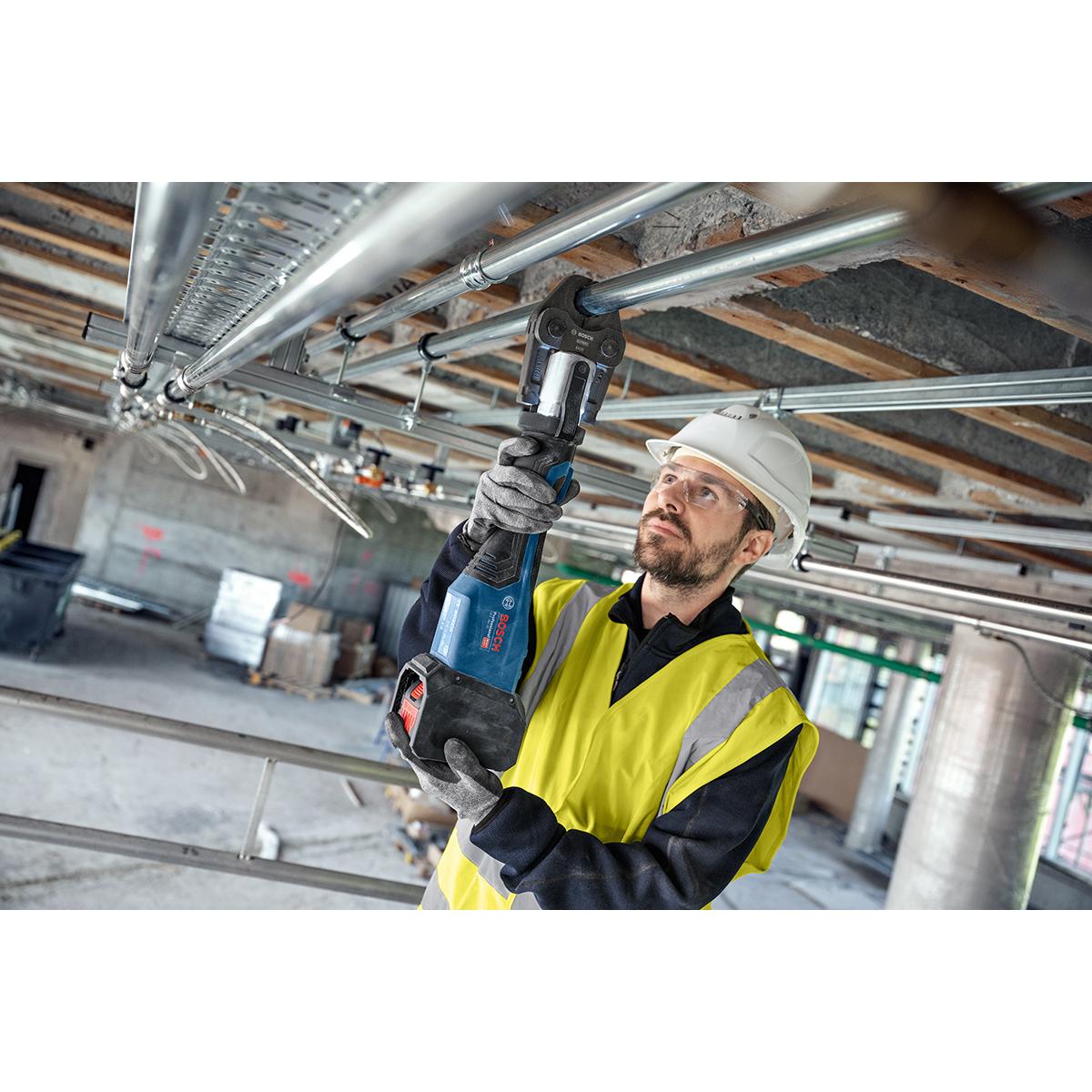 Bosch Akku-Presswerkzeug GPT 18V-32, 1 x XL-BOXX, Kit SV