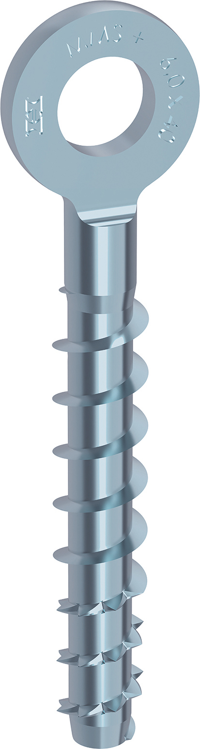 HECO MULTI-MONTI-plus R 6,0 x 40, Ringanker, Setzwerkzeug, A2K, 200-Stück
