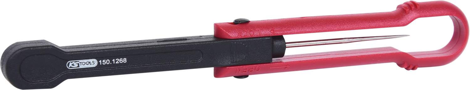 KS Tools Entriegelungswerkzeug für Flachstecker-Flachsteckhülsen 1,6 mm (AMP Tyco MT I)