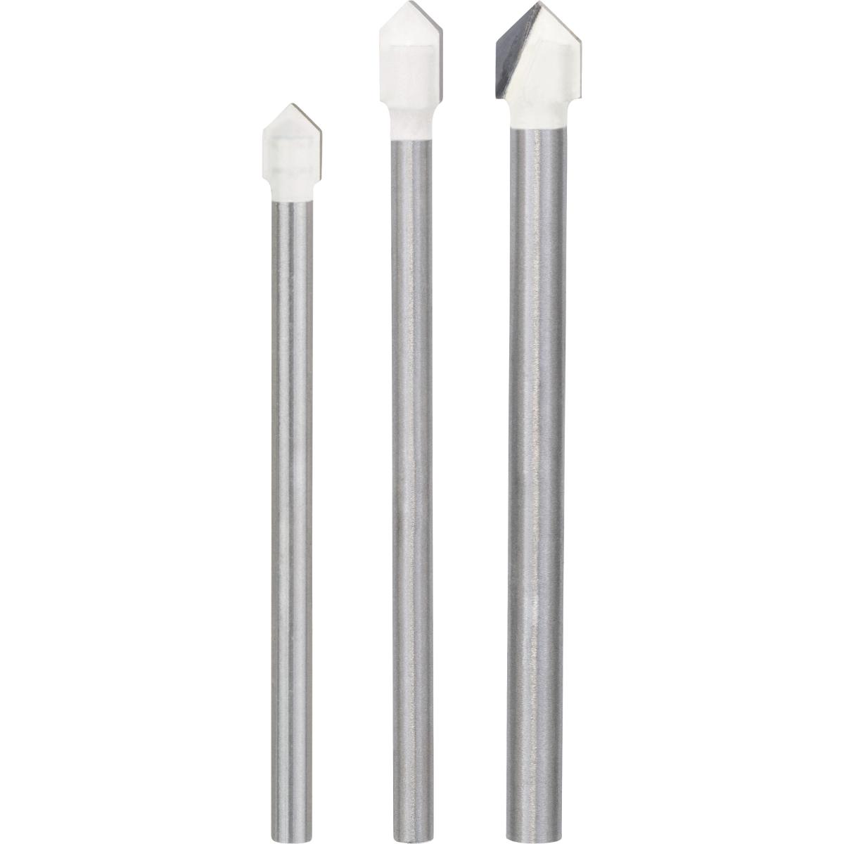 Bosch CYL-9 Soft Ceramic Bohrer-Set, 5,5 x 70, 6 x 80, 8 x 80 mm, 3-teiliges Set