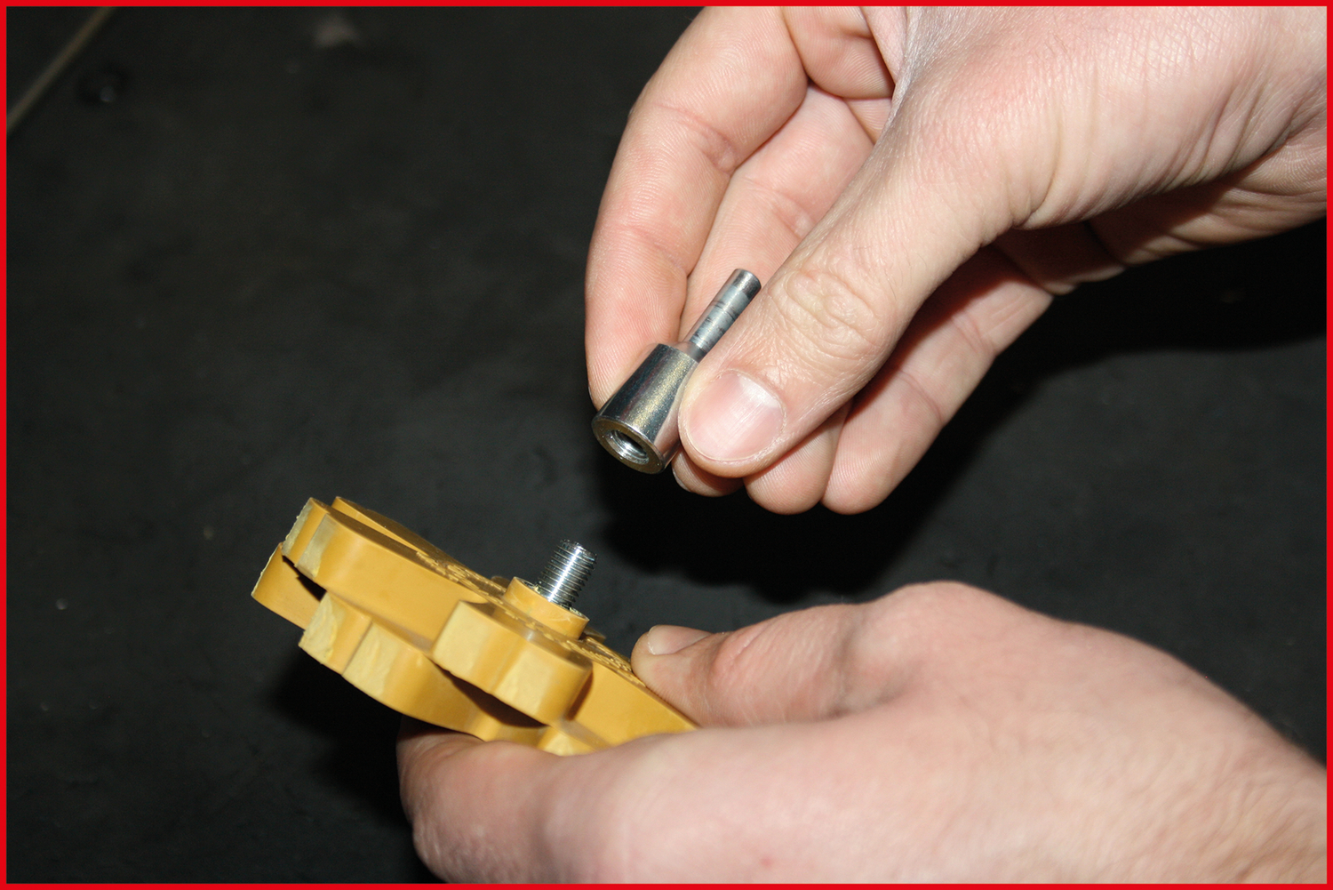 KS Tools Spanndorn für Folienradierer, 6 mm