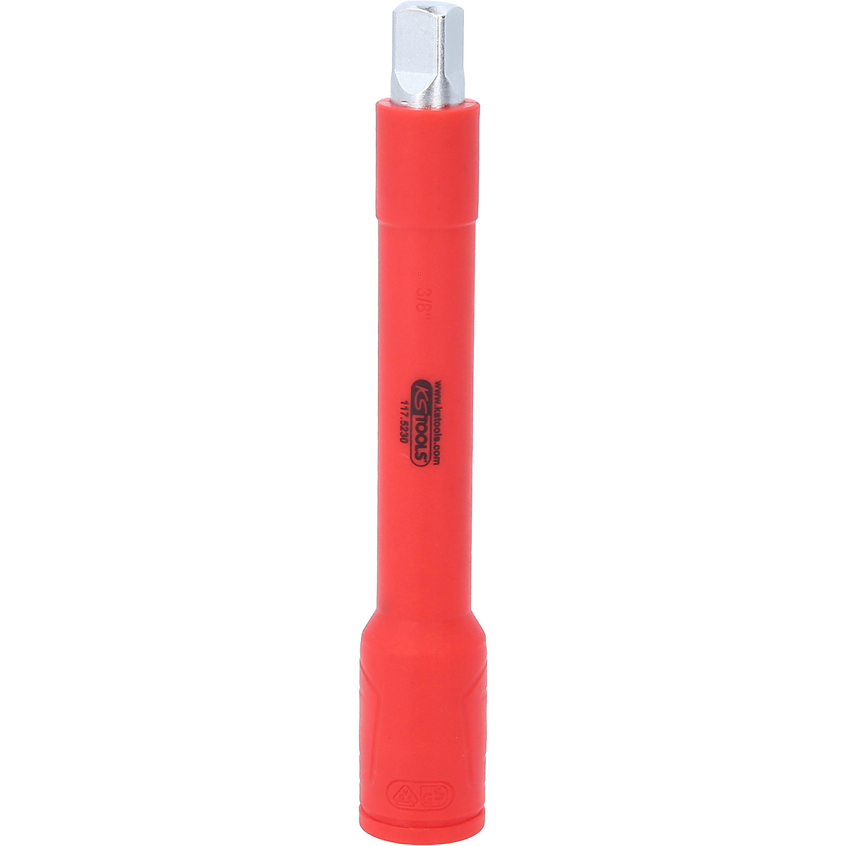 KS Tools 3/8" Verlängerung mit Schutzisolierung und Schraubenarretierung