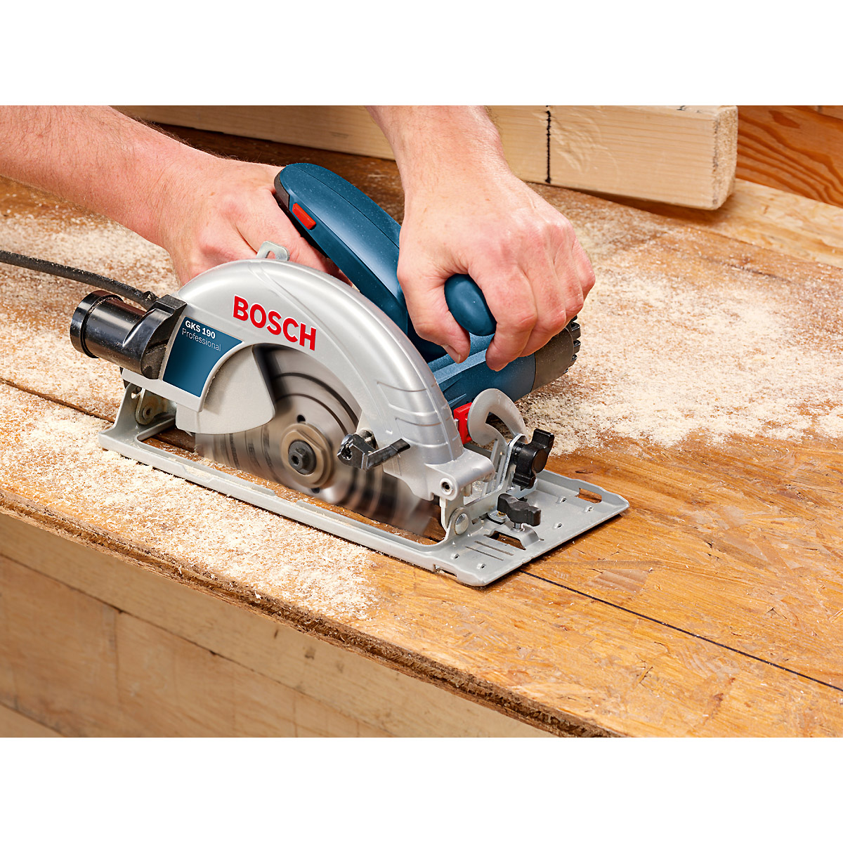Bosch Handkreissäge GKS 190, im Karton