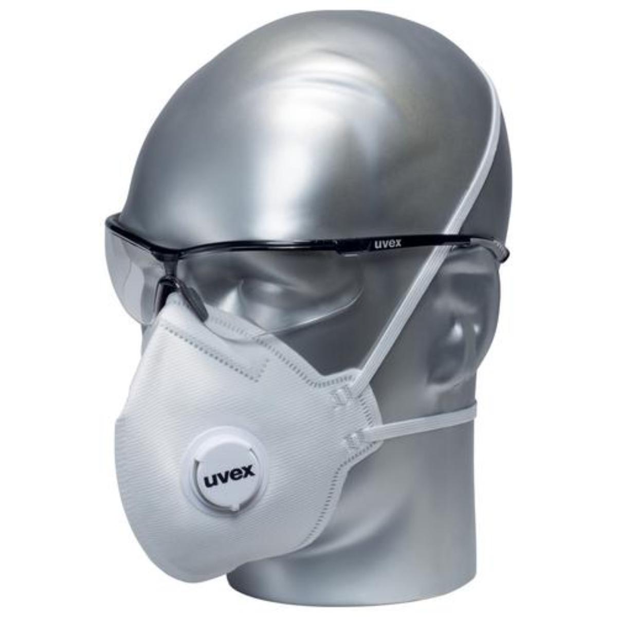 uvex Bügelbrille sportstyle schwarz, grau