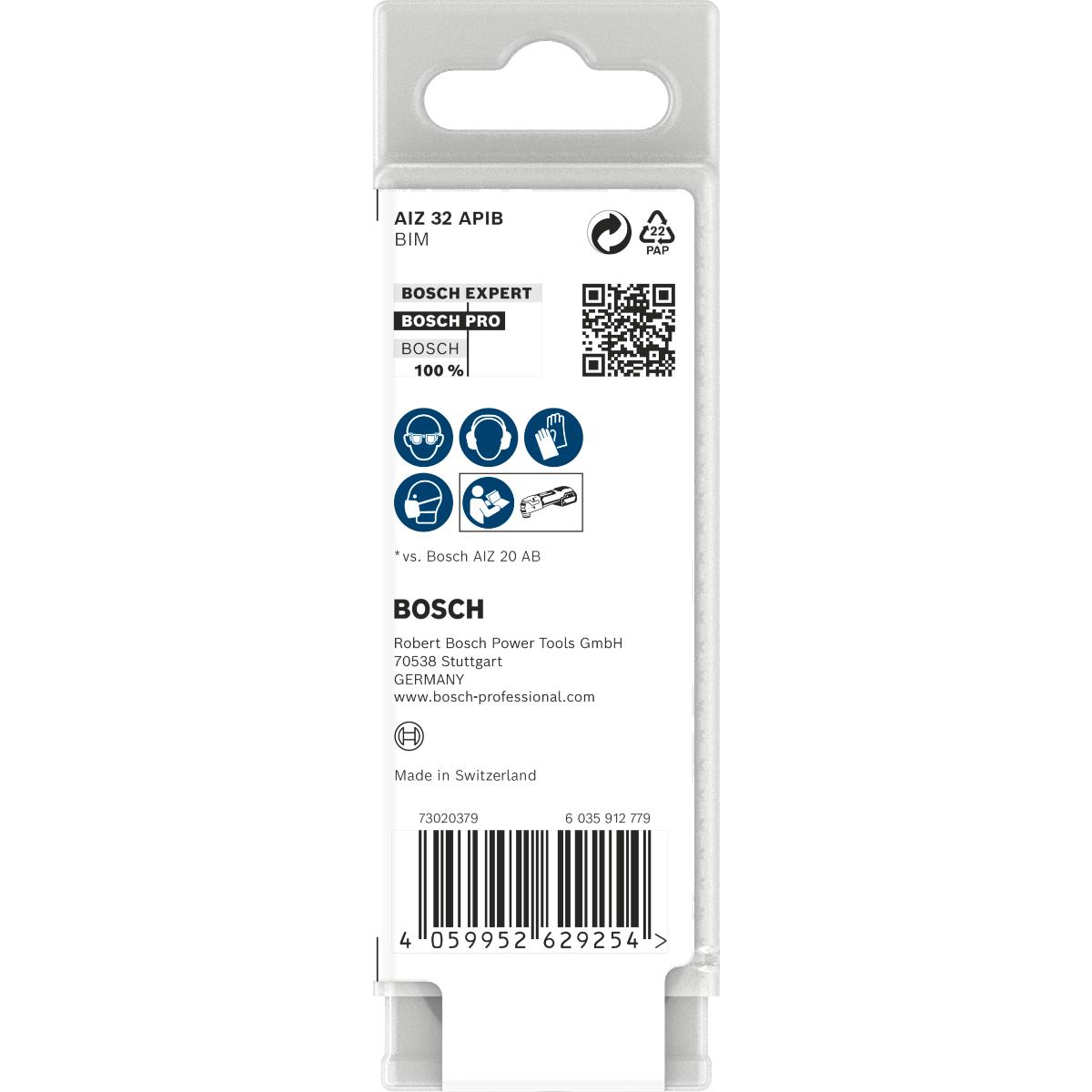 Bosch PRO AIZ 32 APIB Blatt für Multifunktionswerkzeuge,32 x 50 mm