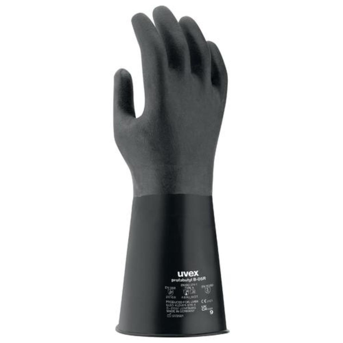 uvex profabutyl B-05R Chemikalienschutzhandschuh 