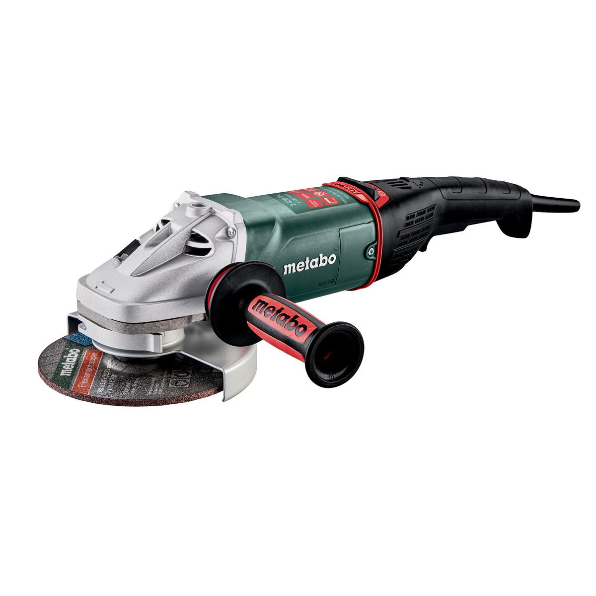 Metabo Winkelschleifer WEPBA 24-180 MVT Quick mit Bremse, Schnellspannmutter, drehbarem Haupthandgri