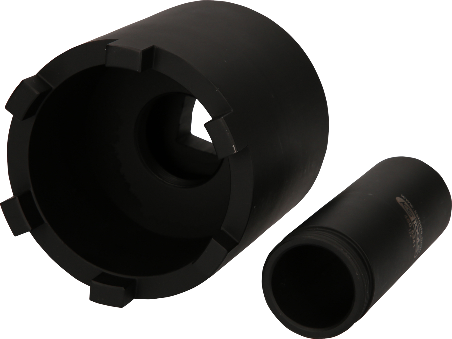 KS Tools Nutmuttern-Schlüssel-Satz mit Führungsrohr für MAN, Ø 76,5 mm , 2-tlg