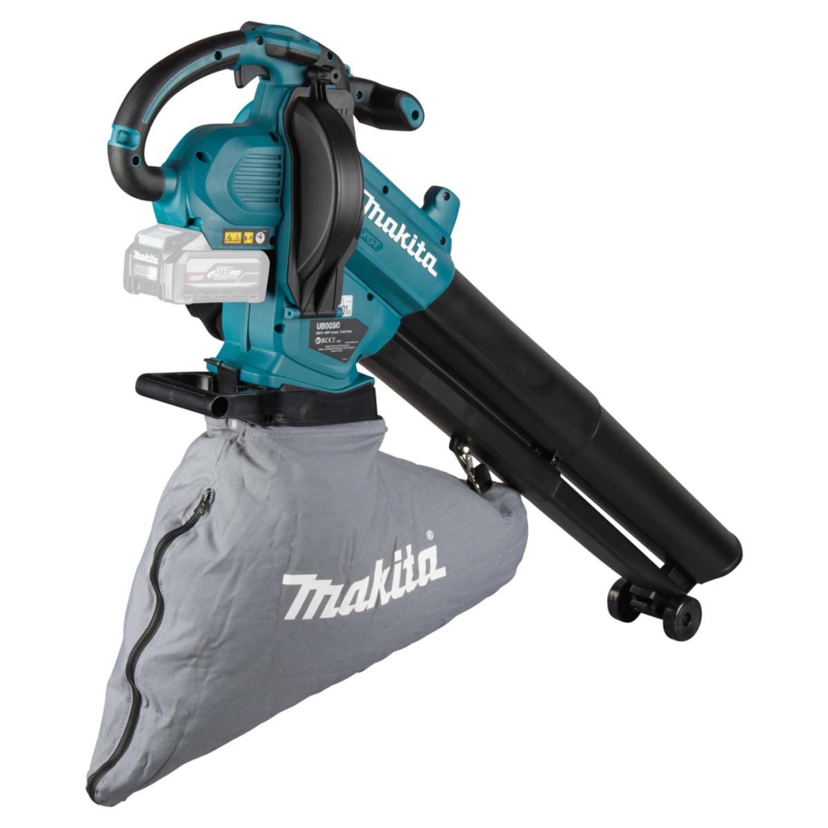 Makita Akku-Laubbläser und -sauger XGT 40V max. 87 m/s 408 m³/h - UB005GZ