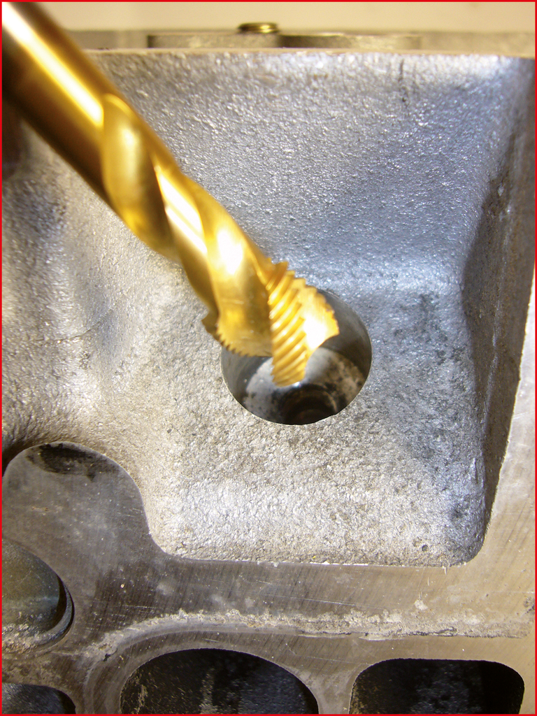 KS Tools Universal Glühkerzen-Ausbohrsatz M8 x 1, 8-tlg