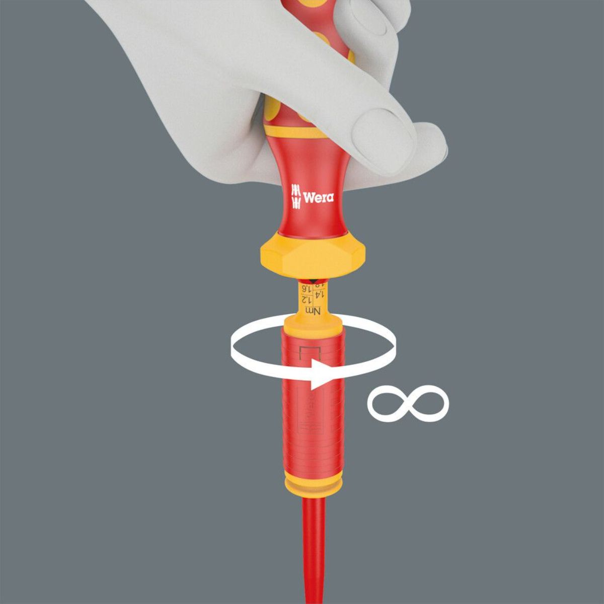 Wera Serie 7400 VDE Kraftform einstellbare Drehmoment-Handhalter