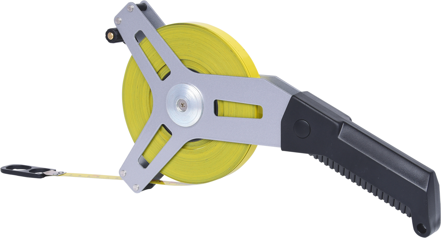 KS Tools Rahmenbandmaß mit gelbem Stahlband