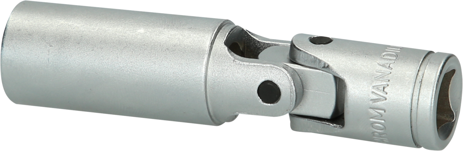 KS Tools 3/8" Glühkerzen-Gelenknüsse, kurz, 75mm